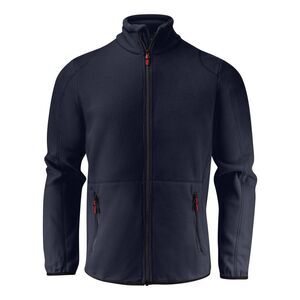 Printer Mens Speedway Fleece Jacket / Dark Navy